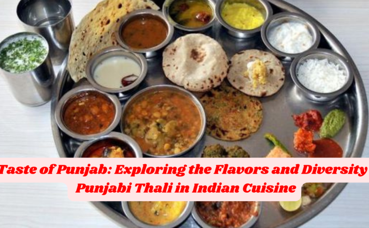  A Taste of Punjab: Exploring the Flavors and Diversity of Punjabi Thali in Indian Cuisine